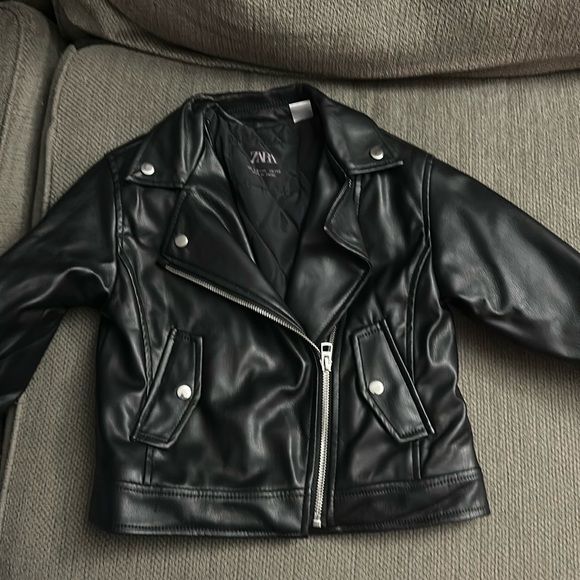 Zara Other - Zara toddler leather jacket 4-5 years
